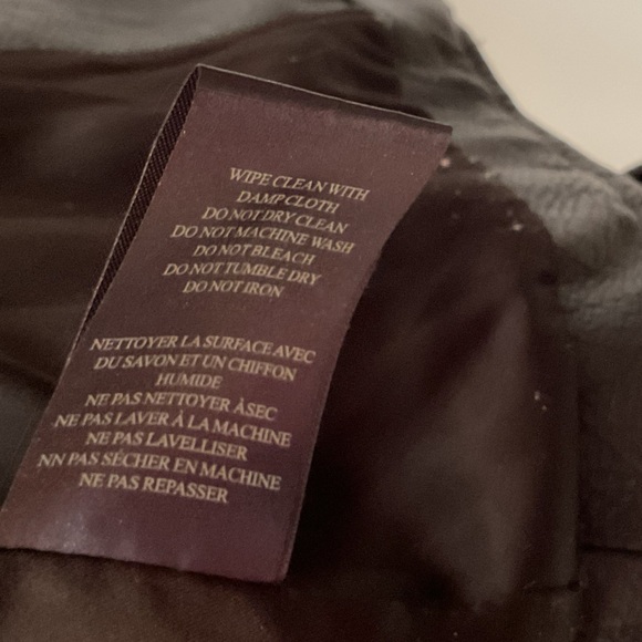 BlankNYC Black Moto Semi fitted Vegan Leather Jacket - Picture 14 of 14